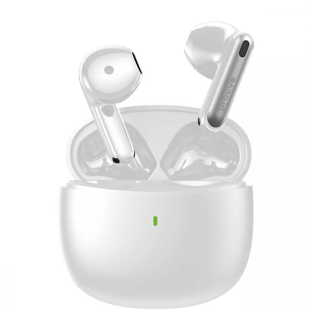 Наушники беспроводные Proove Intro TWS APP с Bluetooth 5.4 White (TWYP53002202)