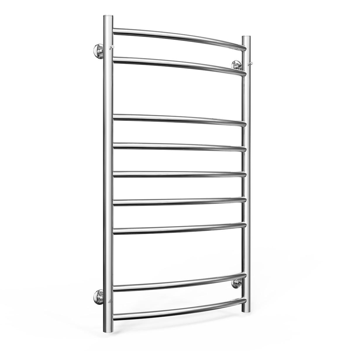 Полотенцесушитель водяной для ванной Laris Классик П9 из нержавеющей стали 500х900 мм Хром (147-127-71207031)