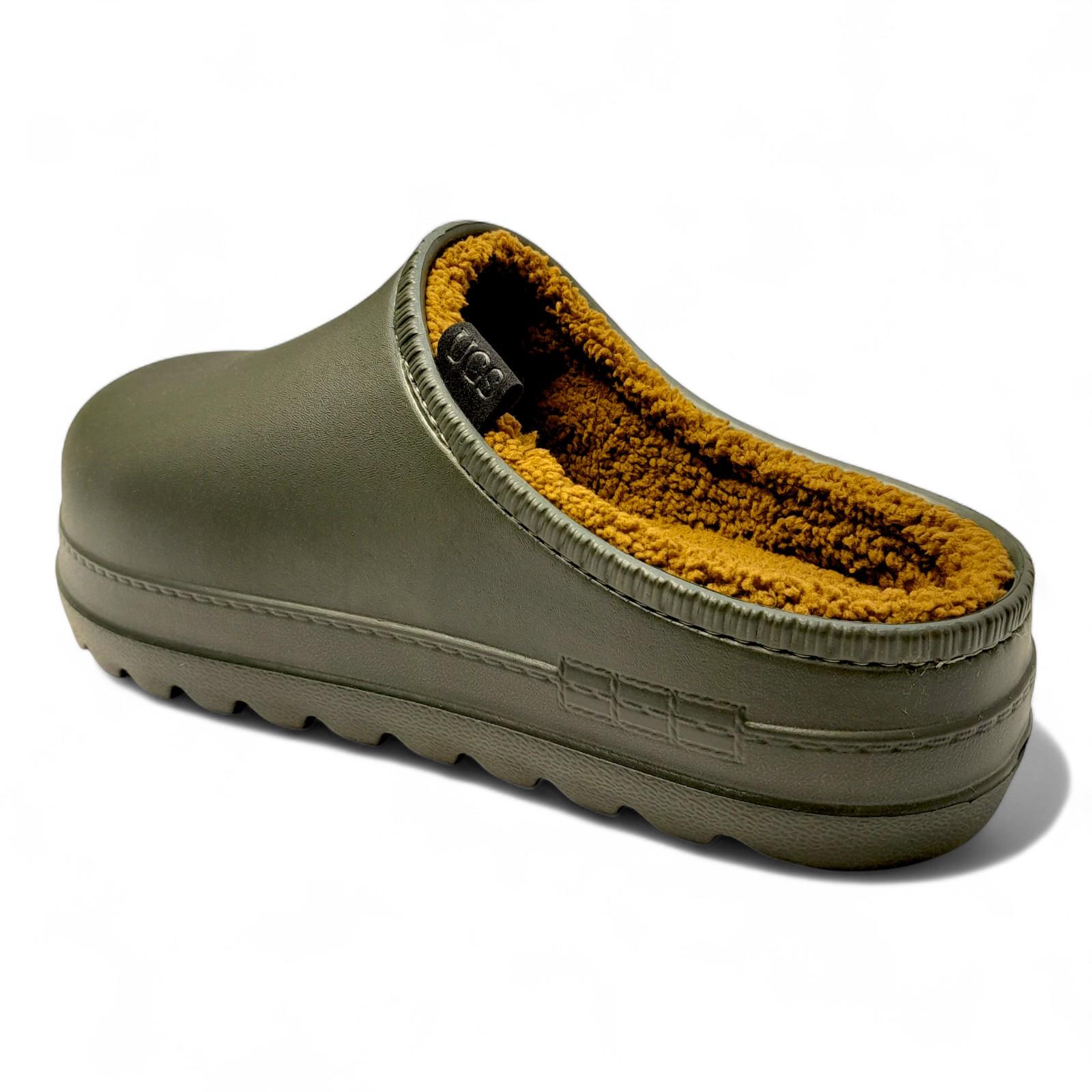Сабо мужские утепленные GIPANIS р. 45 28,7 см Хаки (2798267927) - фото 4