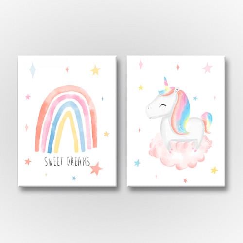 Модульная картина Sweet Dreams 123x80 (MK21275)