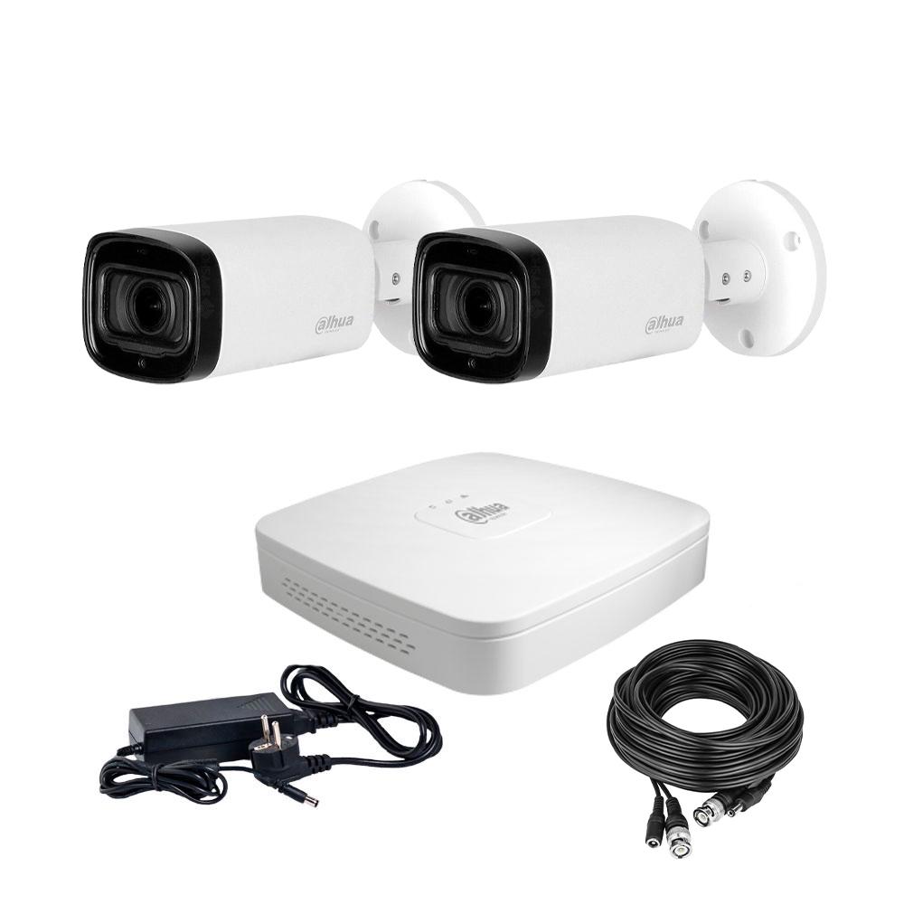 Комплект видеонаблюдения Dahua HDCVI-2W 2K PRO KIT Комплект видеонаблюдения Dahua HDCVI-2W 2K PRO KIT