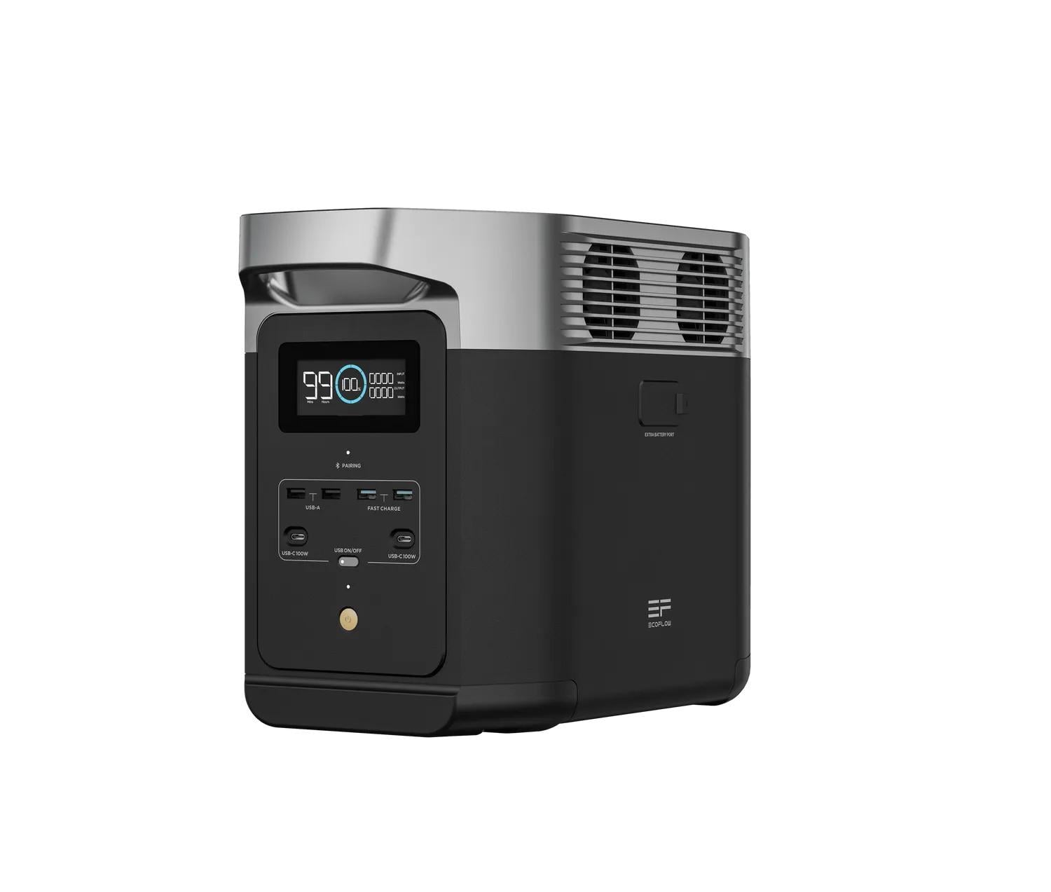 Зарядная станция EcoFlow Delta 2 ZMR330-EU 1024 Вт/ч Черный (f5d4ee1d)
