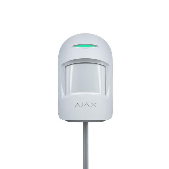 Датчик руху дротовий Ajax Superior MotionProtect Fibra White (3191113373)