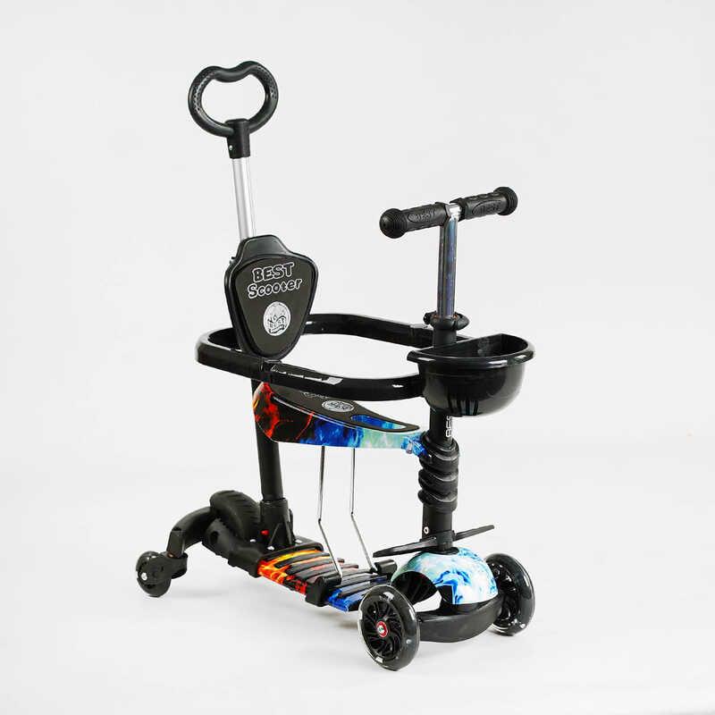 Самокат Best Scooter LS-70100 PU колеса со светом Самокат Best Scooter LS-70100 PU колеса со светом