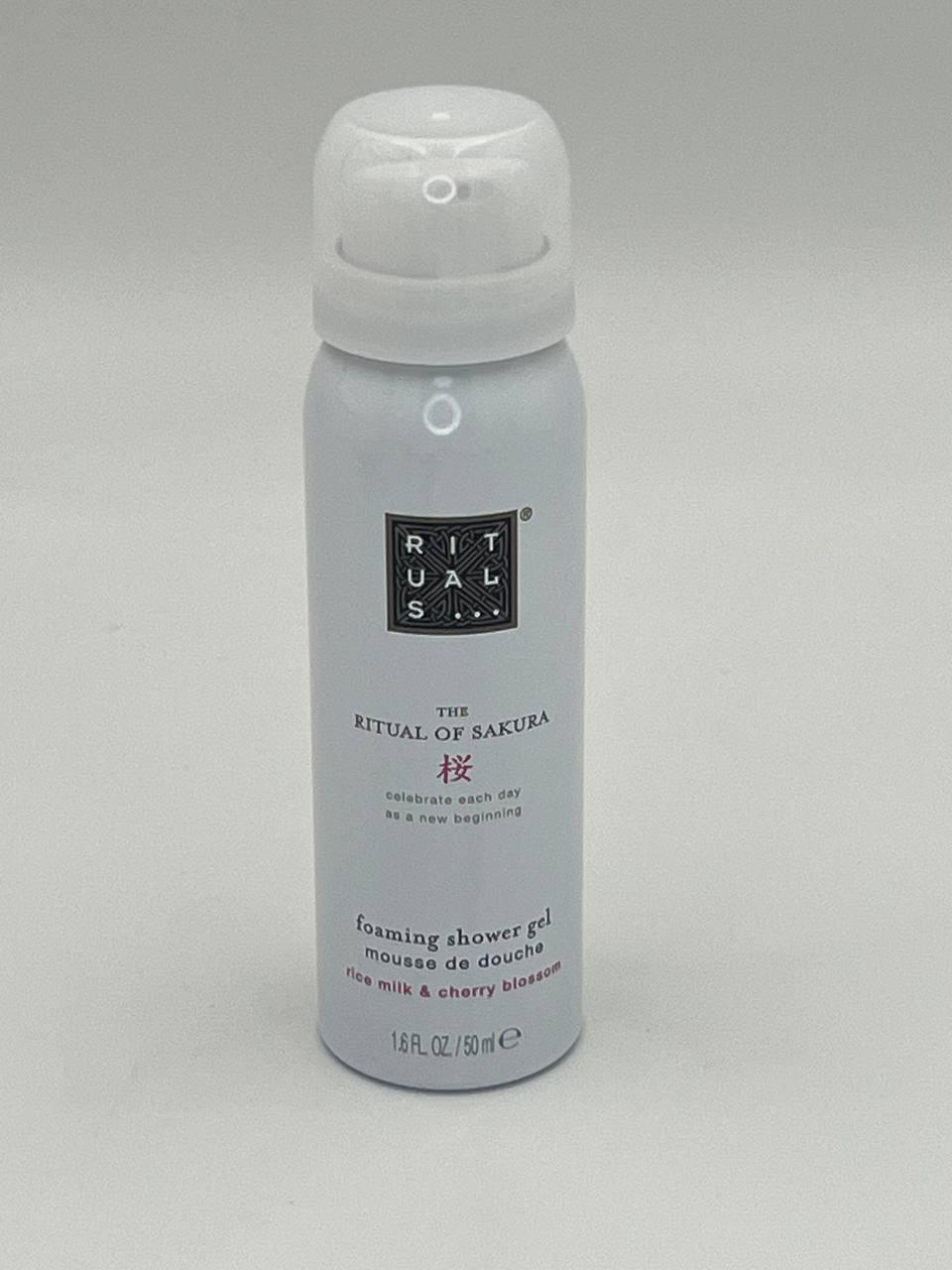 Набор RITUALS Sakura Mini Travel Set гель для душа 50 мл/крем для тела 70 мл (tun33) - фото 5