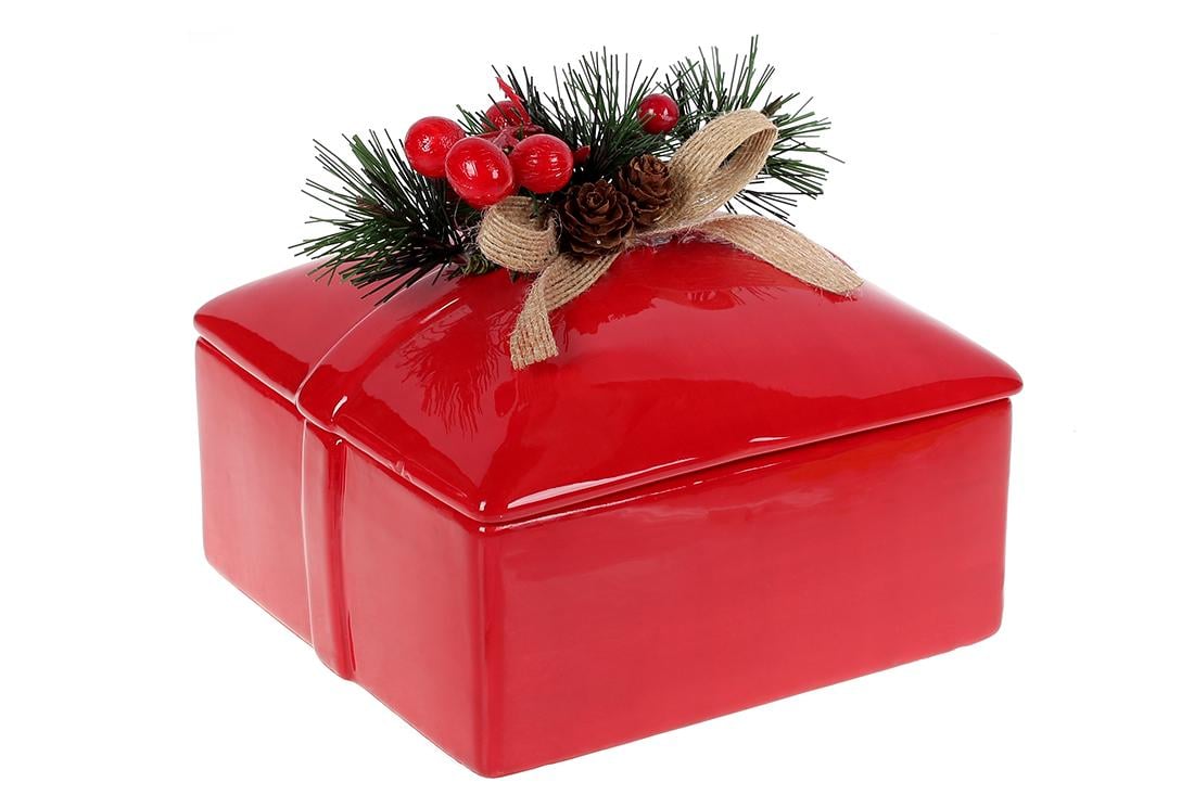 Банка керамическая BonaDi с декором 750 мл (923-238)