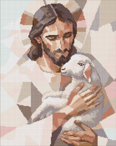 Алмазная мозаика Ideyka Гармония светлая 40x50 см (Id-AMO8189)