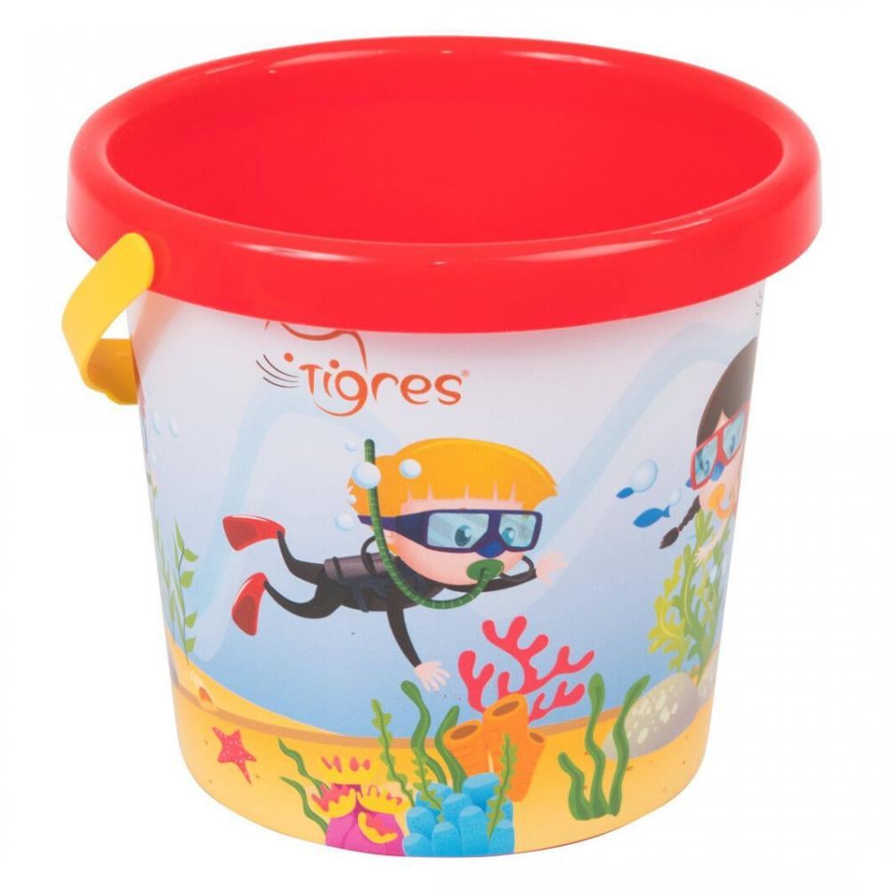 Ведро для песка с термонаклейкой 1 л (39627)