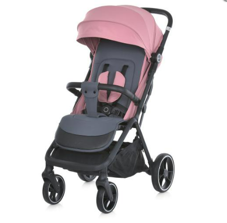 Коляска-книжка прогулянкова El Camino з автоскладанням ME 1127-S BEYA Blush Pink