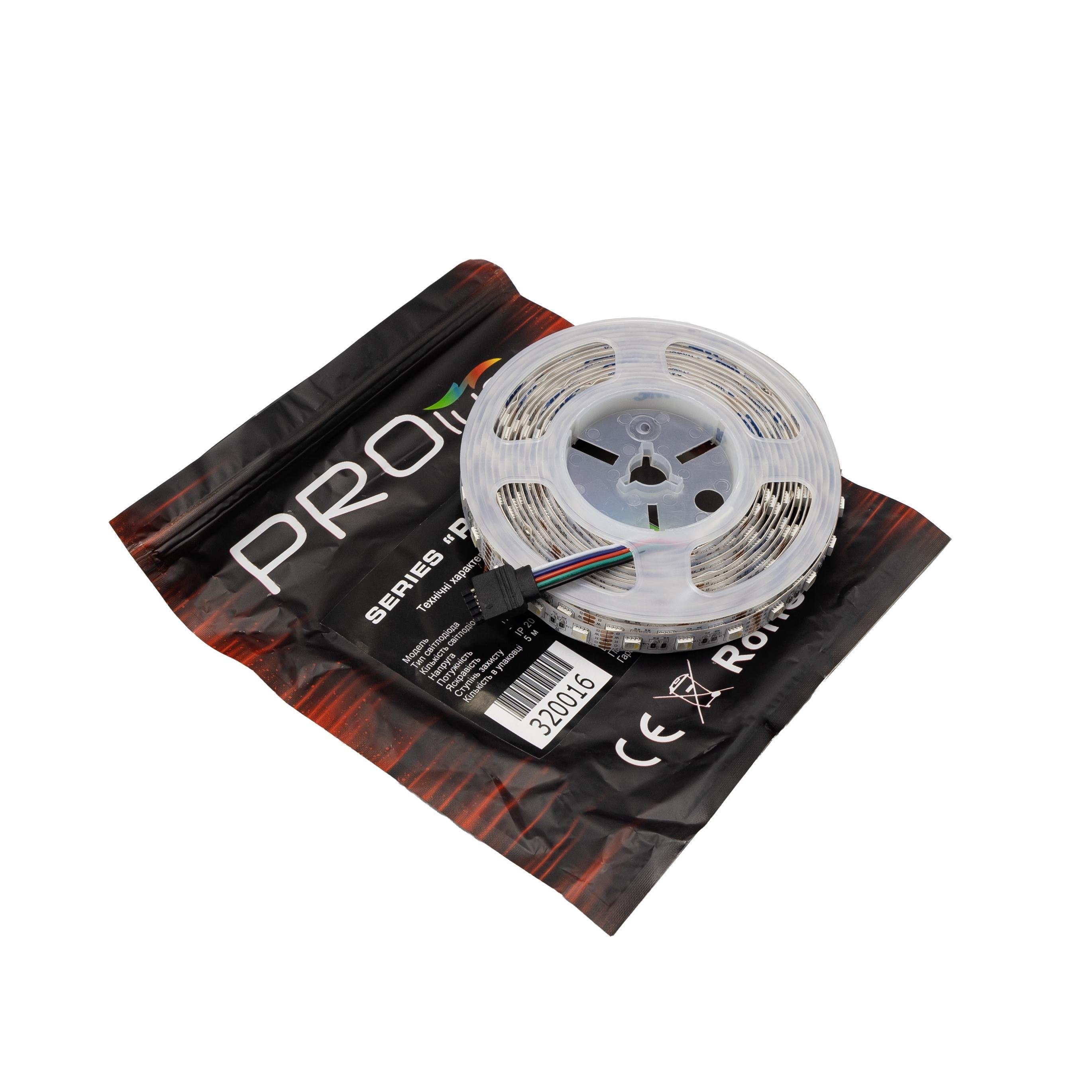 Светодиодная лента Prolum RGB/W 5050/60 IP20 Series-PRO 12V Разноцветный (28522796) - фото 2 Светодиодная лента Prolum RGB/W 5050/60 IP20 Series-PRO 12V Разноцветный (28522796) - фото 2