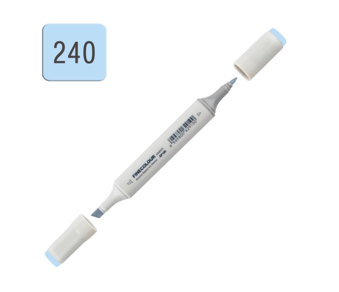 Маркер спиртовой Finecolour Sketchmarker 240 B240 Светло-голубой (EF100-240) - фото 2 Маркер спиртовой Finecolour Sketchmarker 240 B240 Светло-голубой (EF100-240) - фото 2