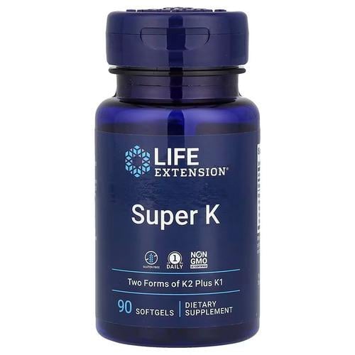 Витамин Life Extension Super K 90 капс. (LEX-23343) Витамин Life Extension Super K 90 капс. (LEX-23343)