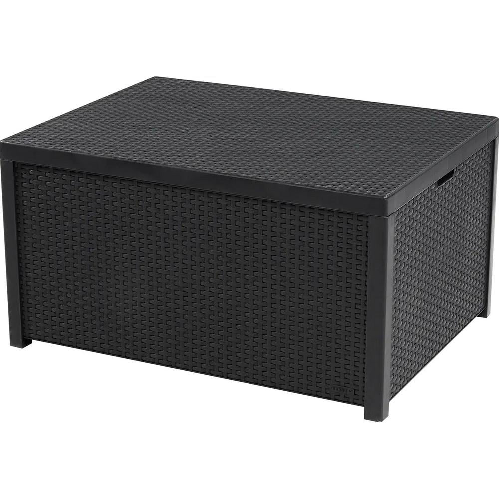 Стол-ящик садовый Keter Arica storage table Графитовый (221044)