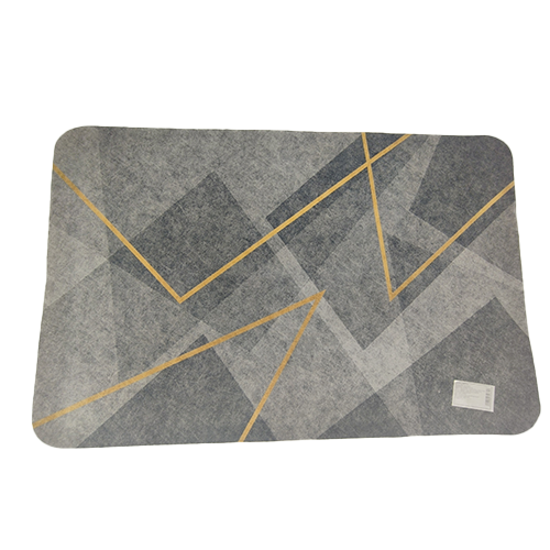 Коврик для ванны суперпоглощающий Stenson R94775-60 прямоугольный 40х60 см Gray