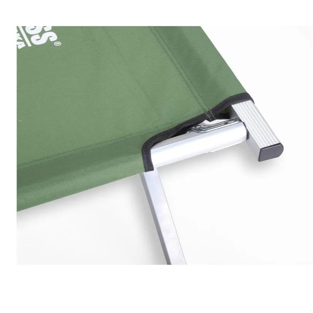 Лежак складной туристический Bass Polska с чехлом 190х70х45 см - фото 4