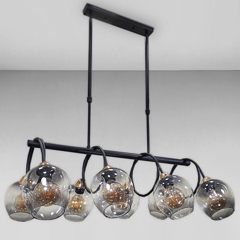 Люстра подвесная Light House LS-18034-8 Черный