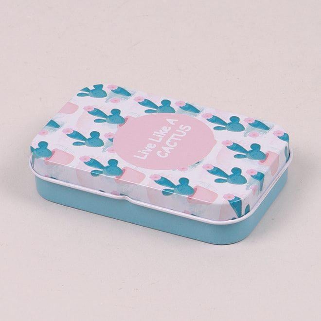 Коробочка металева Flora Кактуси (25289)