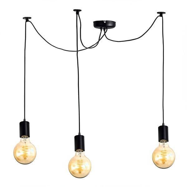 Люстра Atmolight 1802211 Spider-3 Black