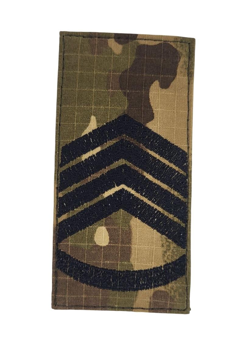 Погон на липучці Перший сержант 5х10 см Мультикам (3585922)