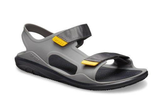 Сандалии Crocs Swiftwater Expedition Sandal Slate р. M11/44 28,5 см Grey/Black (206526) - фото 5