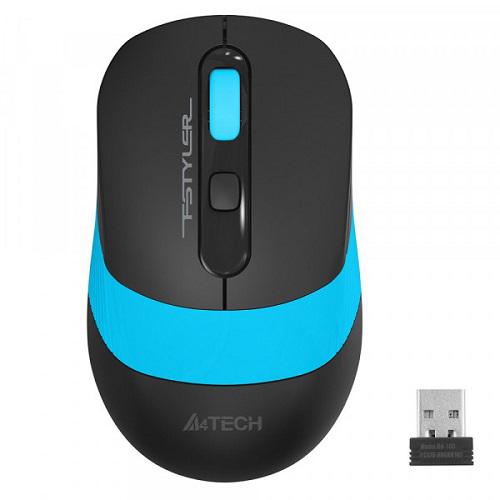 Компьютерная мышка беспроводная A4-Tech Fstyler FG10S Черно-синий (11605927)