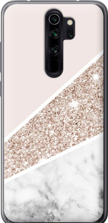 Чехол на Xiaomi Redmi Note 8 Pro Пастельный мрамор (4342t-1783-42517)