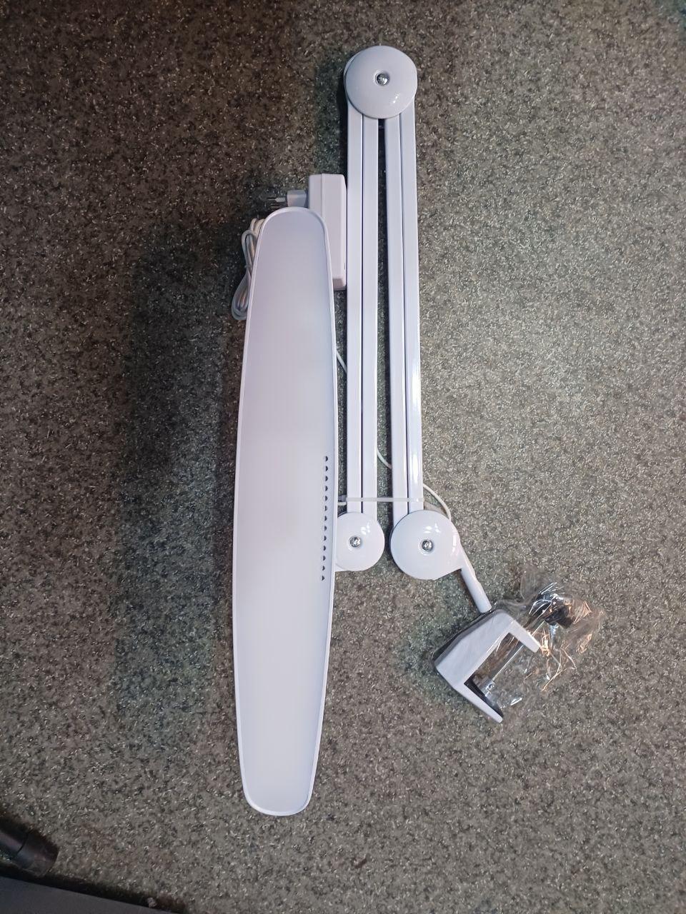 Лампа бестеневая на струбцене 18 Вт Белый (ALMD-4) - фото 3