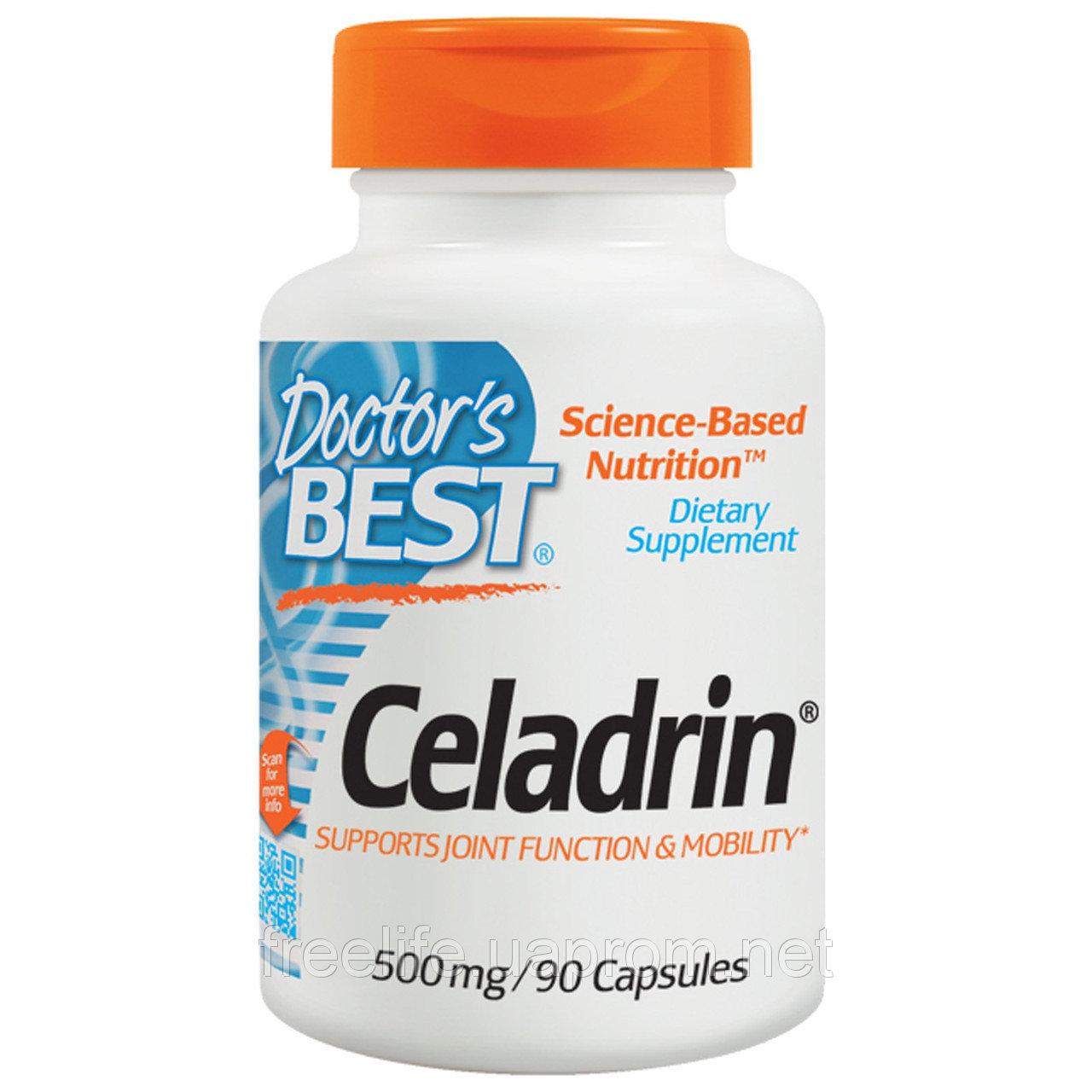 Целадрин Celadrin Doctor's Best 500 мг 90 капсул (DRB00137)