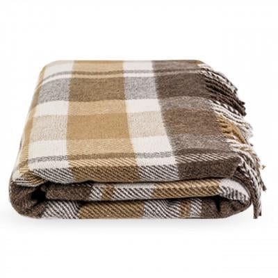 Плед Торнадо 200х220 см Светло-бежевый