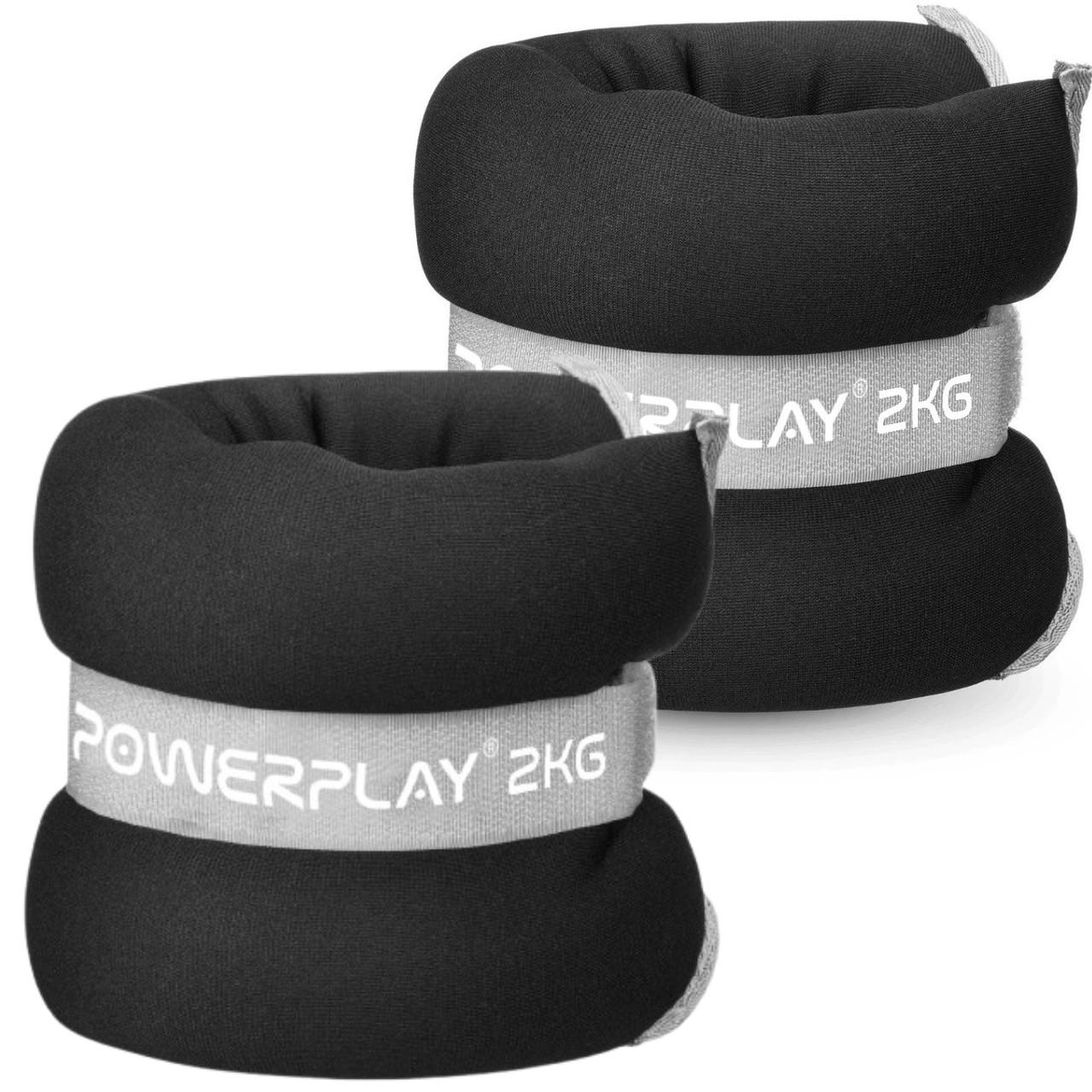Утяжелители-манжеты для ног и рук PowerPlay PP-4349 Ankle/Wrist Weights 2 шт. 2 кг Черный - фото 6 Утяжелители-манжеты для ног и рук PowerPlay PP-4349 Ankle/Wrist Weights 2 шт. 2 кг Черный - фото 6