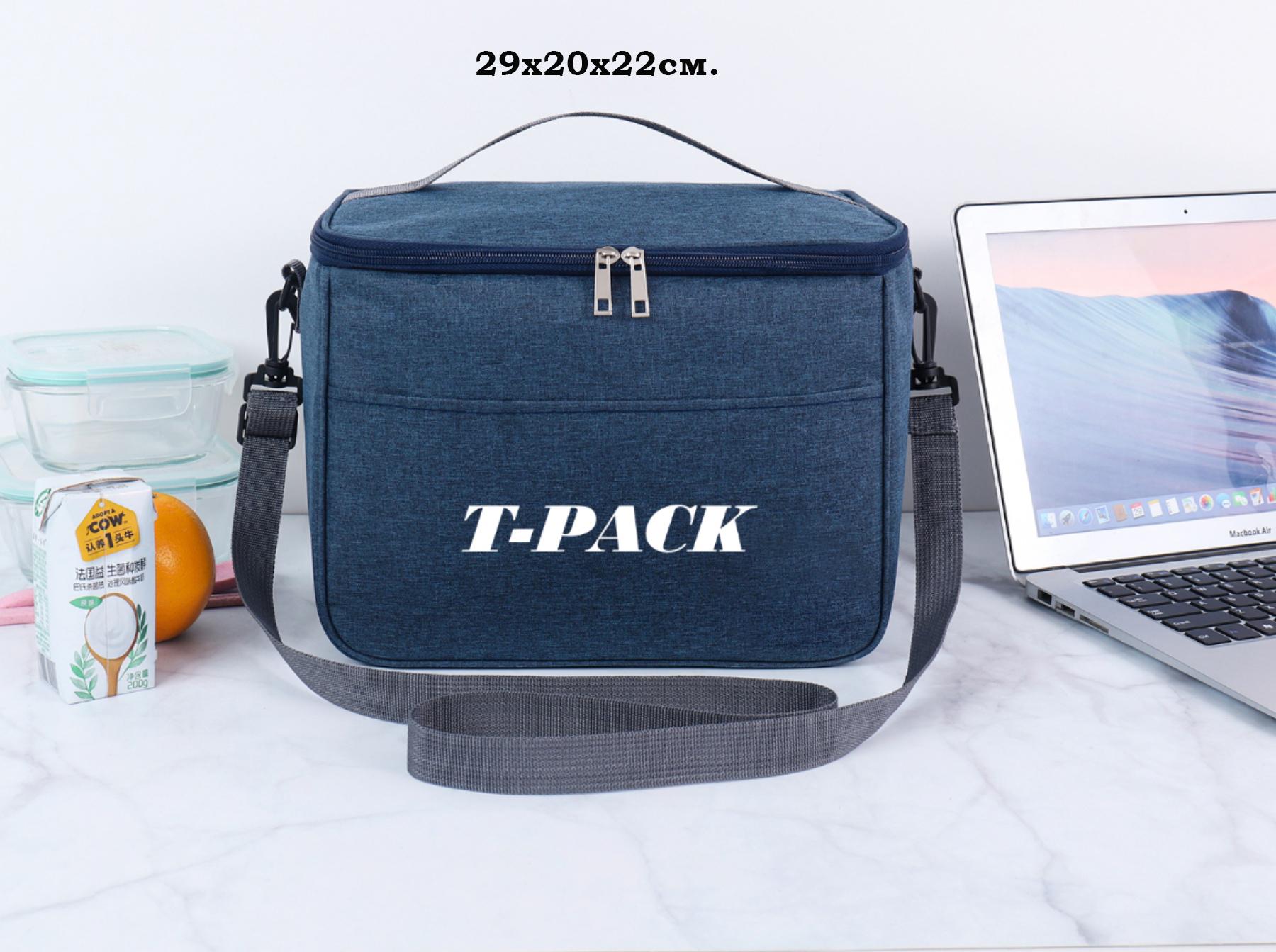 Сумка-холодильник T-PACK 12 л 29х20х22 см (TS-0003) - фото 2