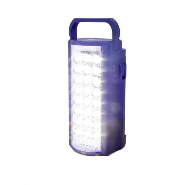 Ліхтар переносний HG-2608 акумуляторний 24 LED Синій (31845460)