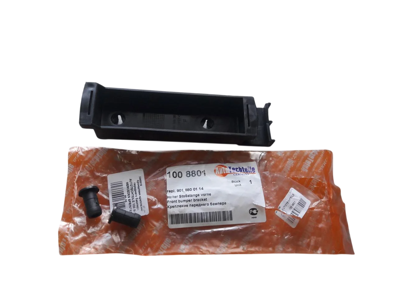 Кронштейн кріплення переднього бампера Autotechteile 100 8801 MERCEDES SPRINTER 96-06 (3085961194)
