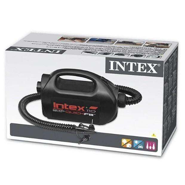 Насос электрический Quick-Fill Intex 68609 220V 12V Черный (016889) - фото 3