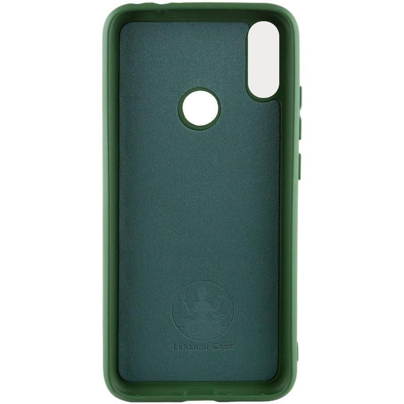 Противоударный чехол Silicone Cover Lakshmi Full Camera (A) для Huawei P Smart+ (nova 3i) ЗЕЛЕНЫЙ/DARK GREEN - фото 2