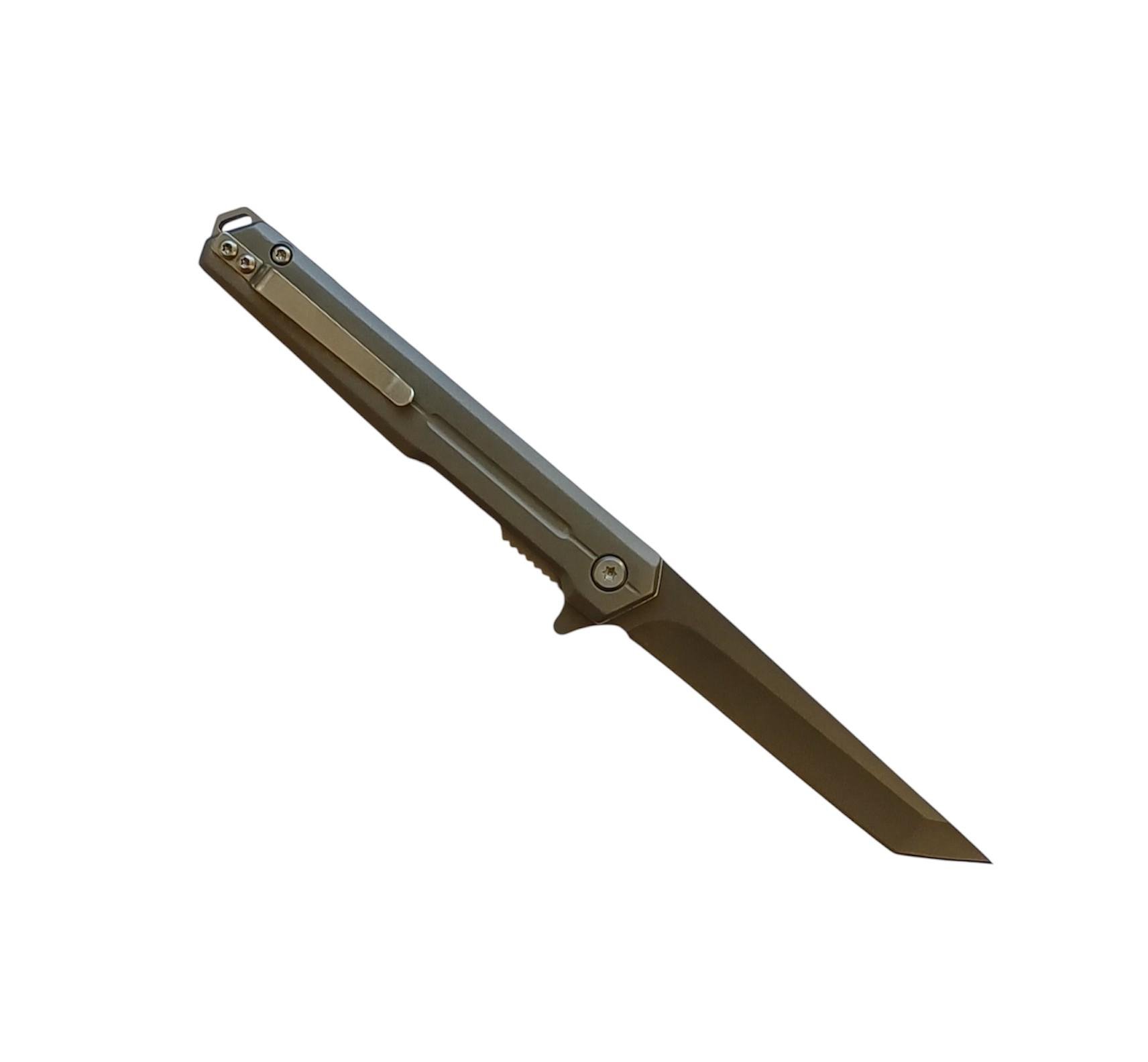 Нож танто складной 4853 туристический (KN1081) - фото 4 Нож танто складной 4853 туристический (KN1081) - фото 4