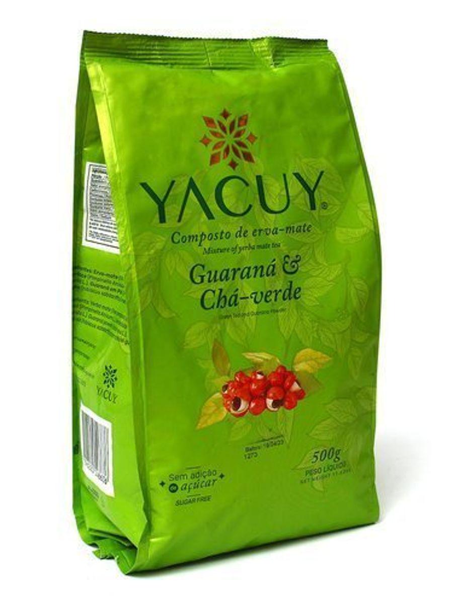 Чай Йерба мате Yacuy Guarana Cha-Verde 500 г