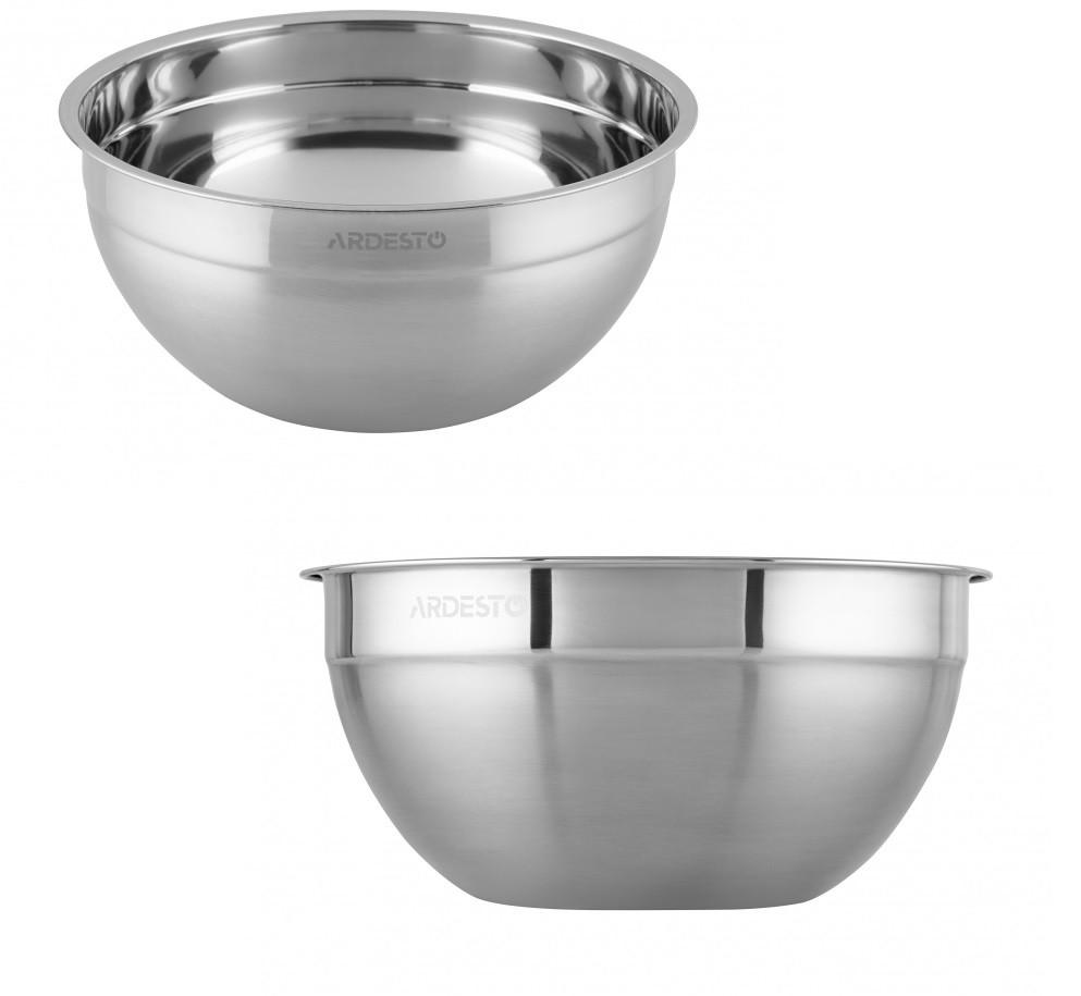 Миска Ardesto Gemini неіржавка сталь 3,2 л (AR1624SS) - фото 4 Миска Ardesto Gemini неіржавка сталь 3,2 л (AR1624SS) - фото 4