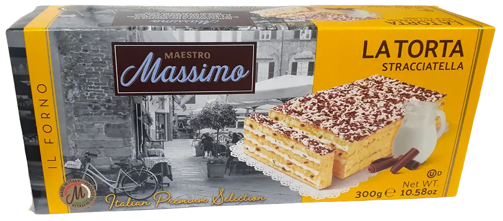 Торт Maestro Massimo La Torta Stracciatella 300 г (8050705434763)