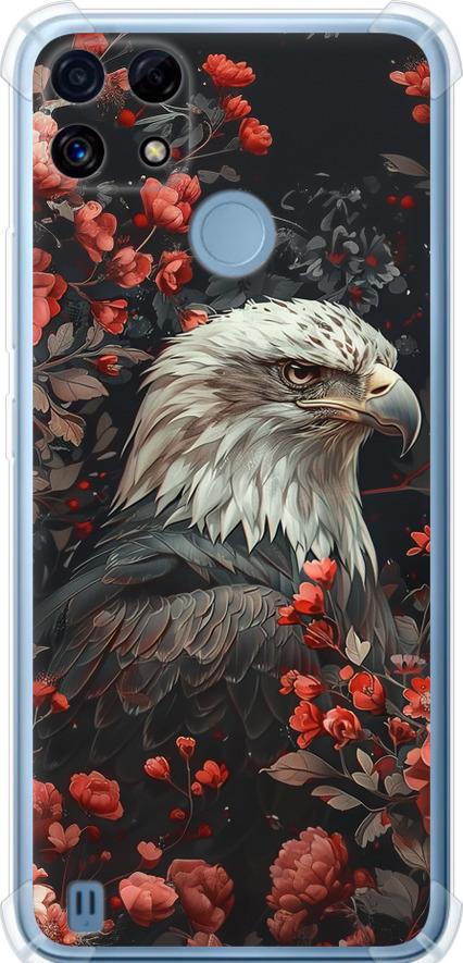 Чехол на Realme C21 Цветочный страж (6102sp-2321-42517)