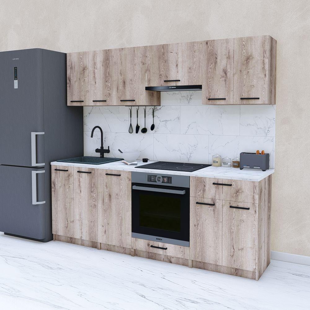 Кухня модульная готовая 2,2 м Аликанте (МП34в)