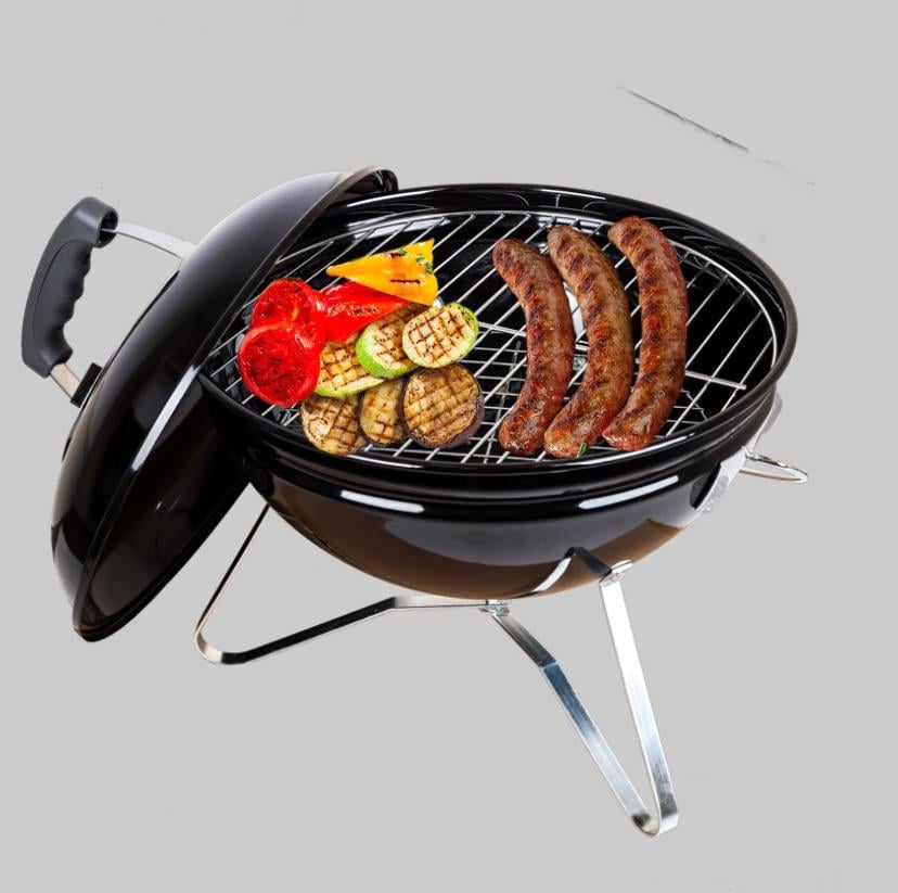 Гриль-барбекю угольный мини с удобной ручкой Camp Grill Black (LV20021705S) - фото 2