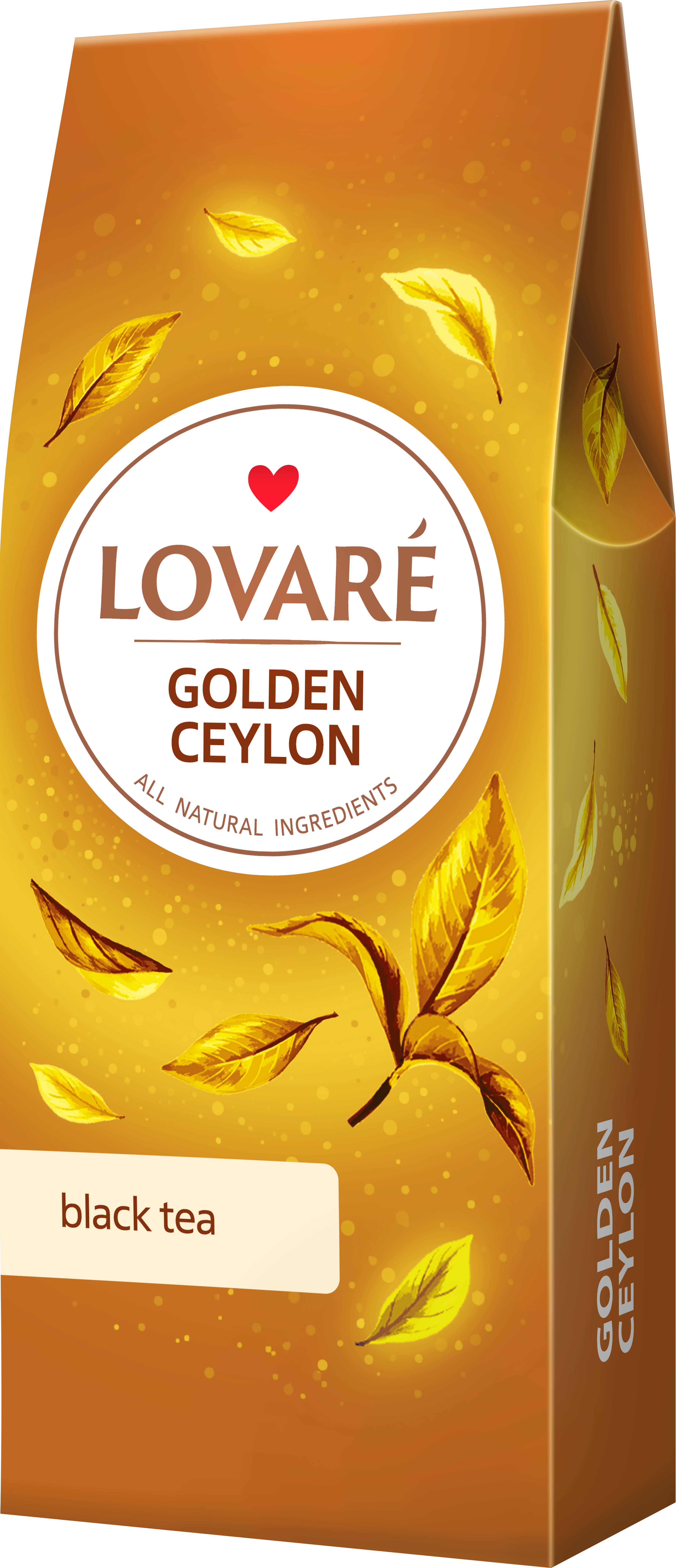 Чай Lovare Golden Ceylon пакетований 24 шт. (12786)