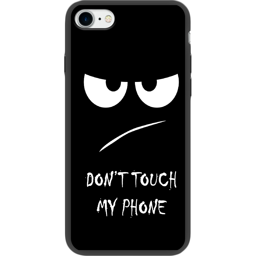 Чехол BoxFace Apple iPhone 7/8 SE  2020 Don't Touch my Phone Черный силикон (26205-up535-35387)