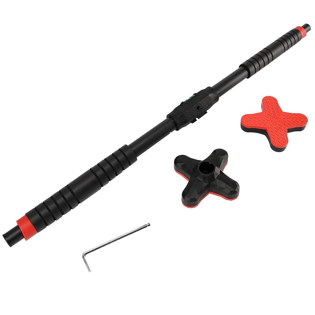 Турник раздвижной Cornix Pro+ 105-150 см XR-0288 Black/Red (2375572256)