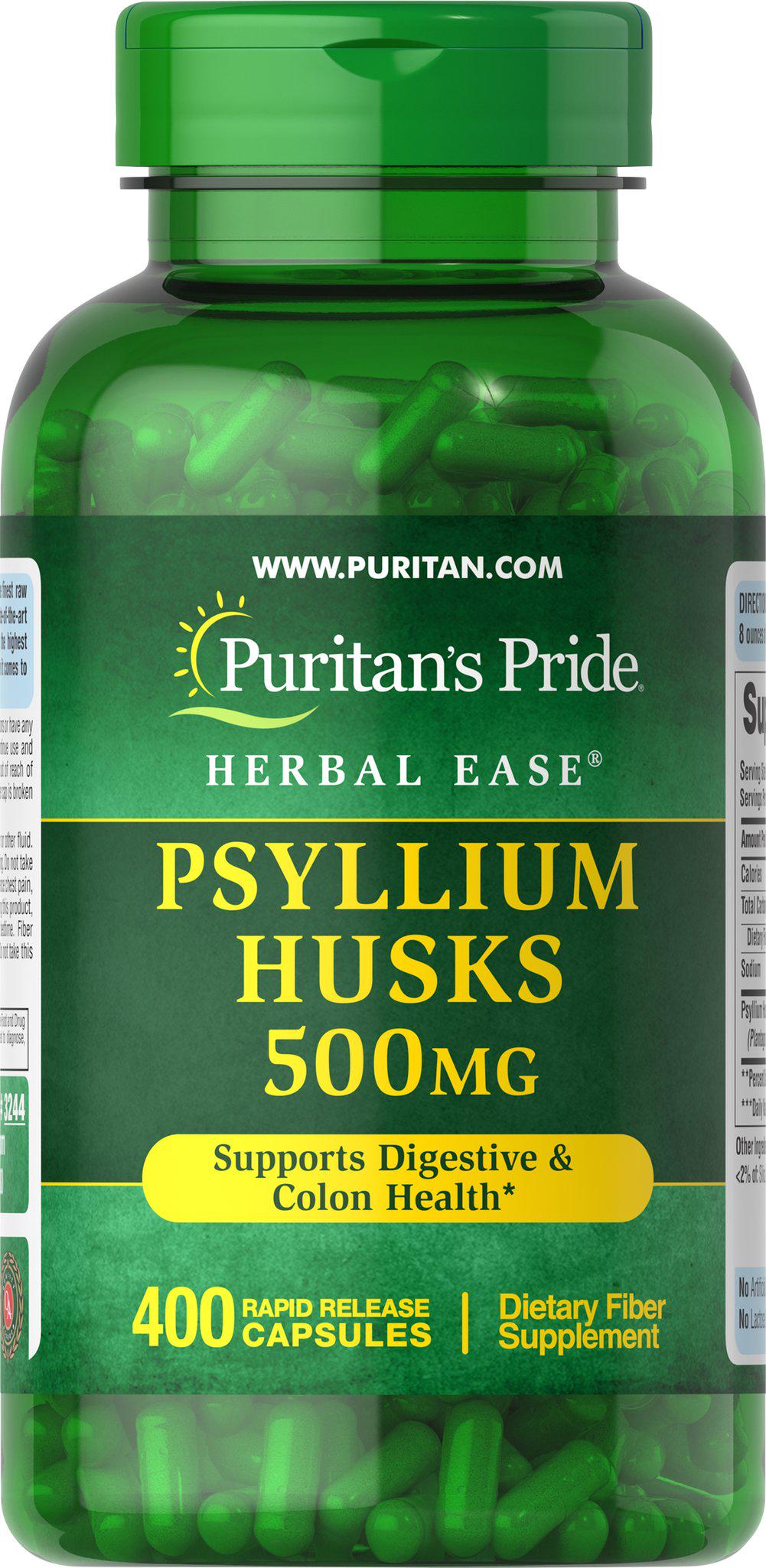 Клетчатка Puritan's Pride Psyllium Husks 400 Caps