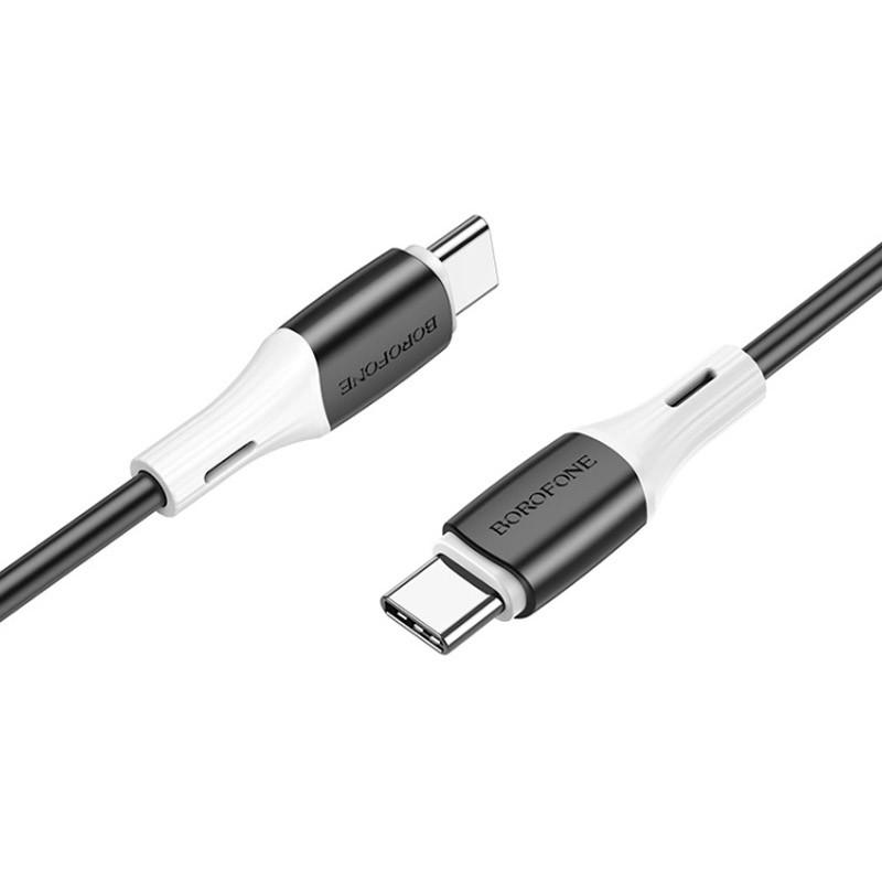 Кабель дата Borofone BX79 Type-C Type-C 1 м Black (00000057079_2) - фото 2