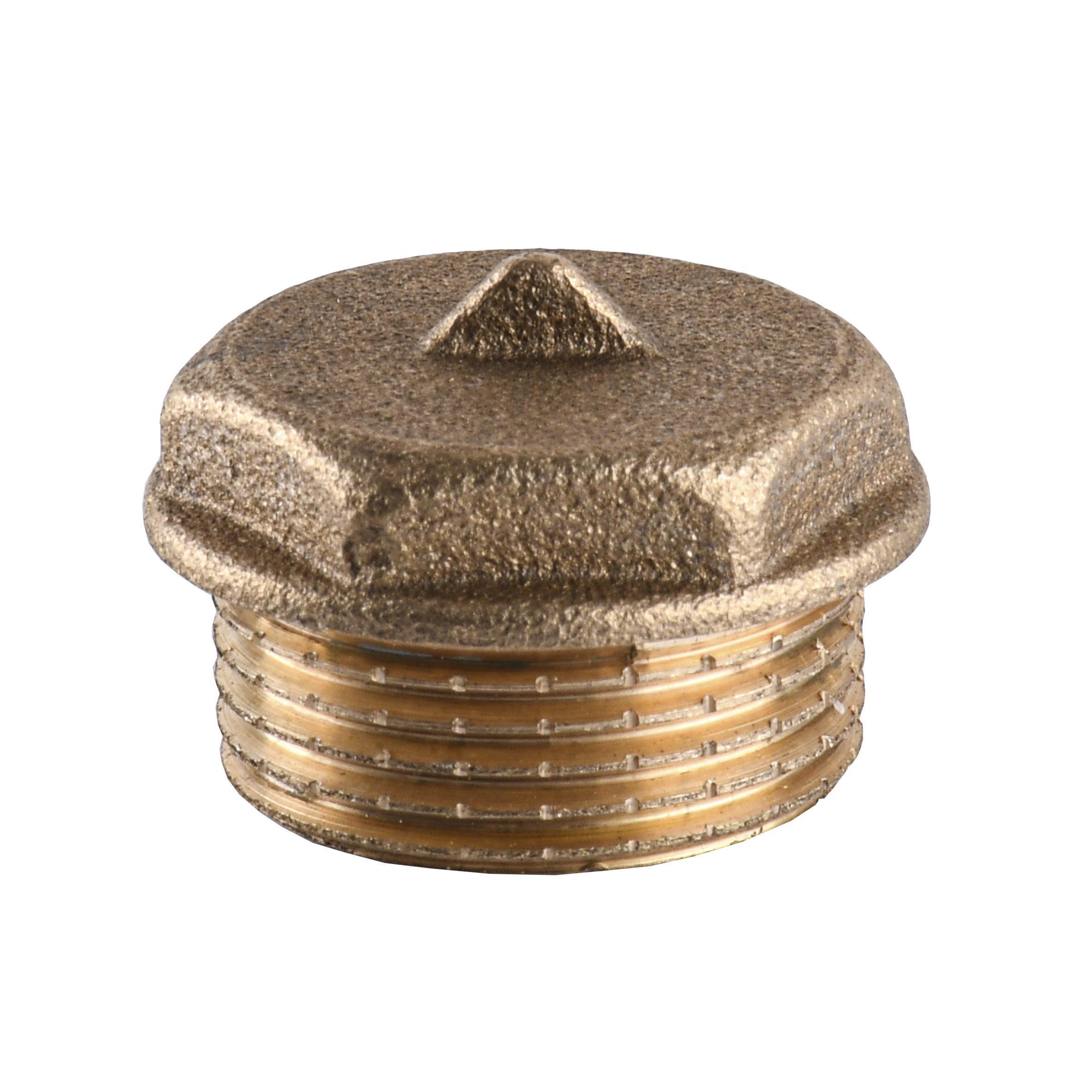 Заглушка латунная VA 3/4" ЗР штампованная (А1002А) Заглушка латунная VA 3/4" ЗР штампованная (А1002А)