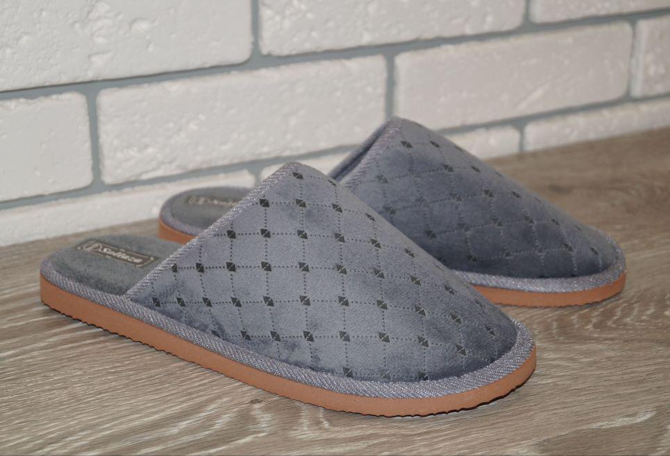 Тапочки комнатные Sollaza р. 45/46 28 см Серый (30701-4546)