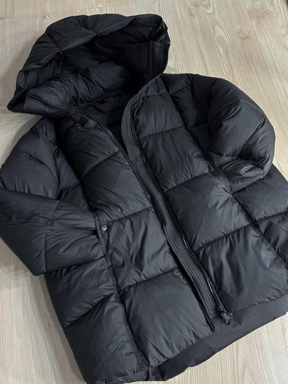 Куртка жіноча LADY YEP 10036 парка пуфер оверсайз з капюшоном р. 42 Чорний (5575) - фото 4 Куртка жіноча LADY YEP 10036 парка пуфер оверсайз з капюшоном р. 42 Чорний (5575) - фото 4